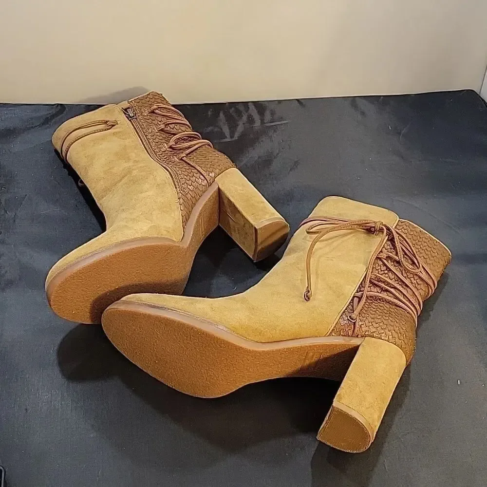 BRAND NEW JOHNSON & MURPHY ADLEY BLOCK HEEL BOOT